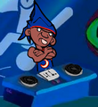 DJ in the competition mini-game.