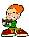 Early idle animation of Pico wielding a MP5K.
