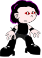 Unnamed goth