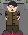 Schmuck's appearance in Pico IV as Hitler.