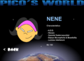 Nene's bio in Pico's World.